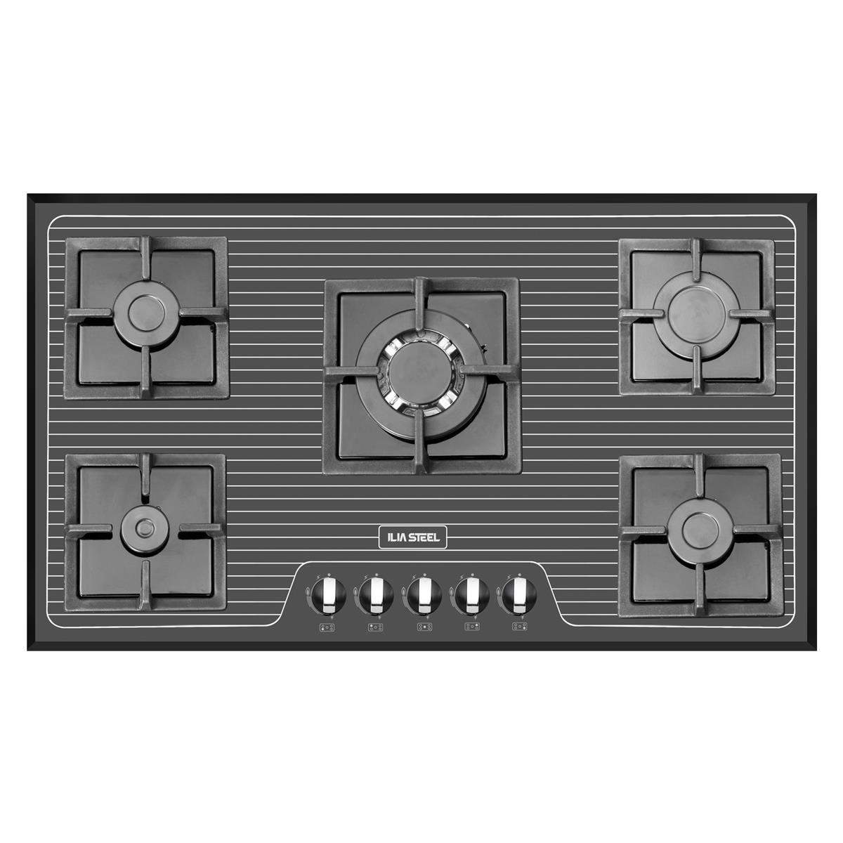  اجاق گاز شیشه ای ایلیا استیل مدل G 515