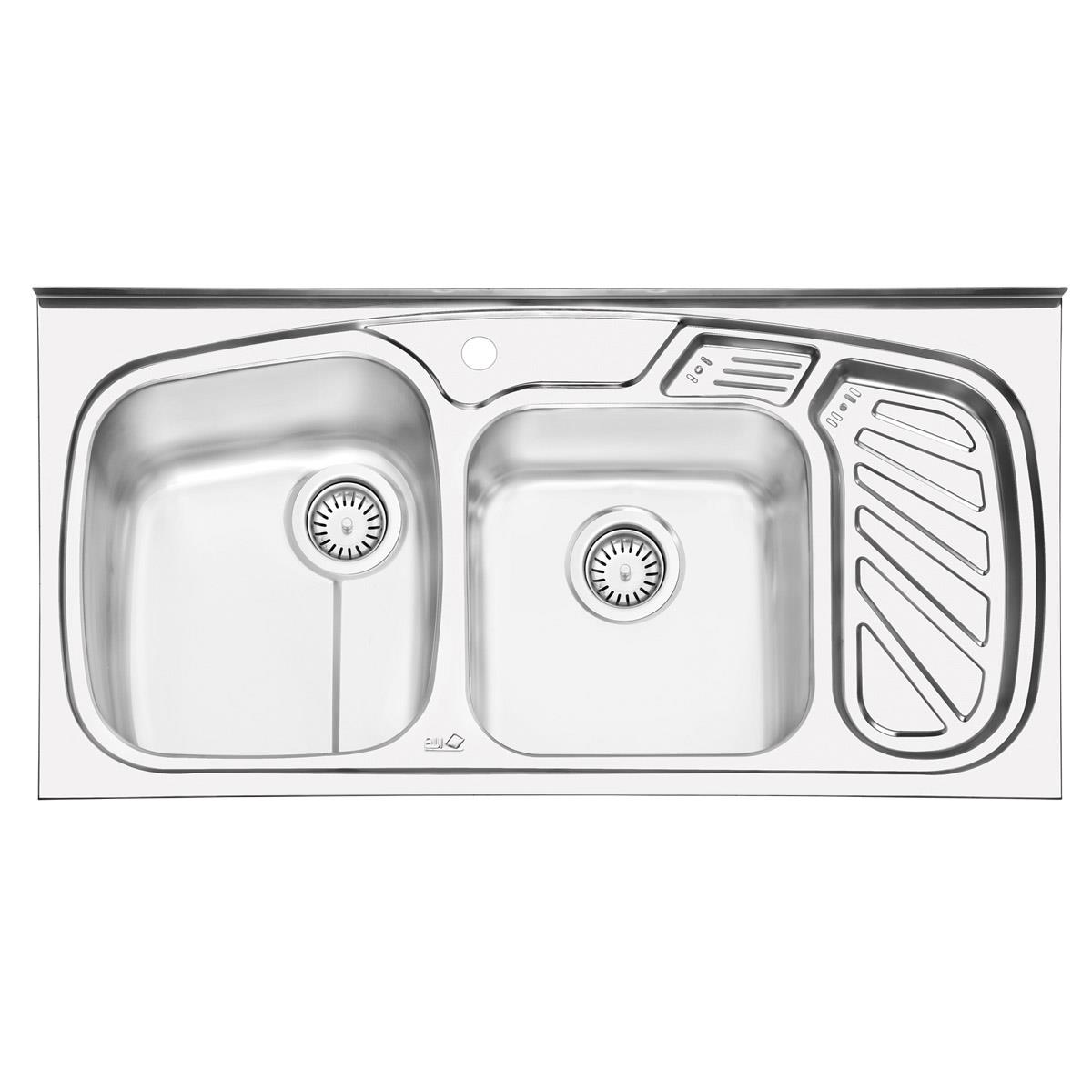  سینک ایلیا استیل فانتزی روکار مدل 1020