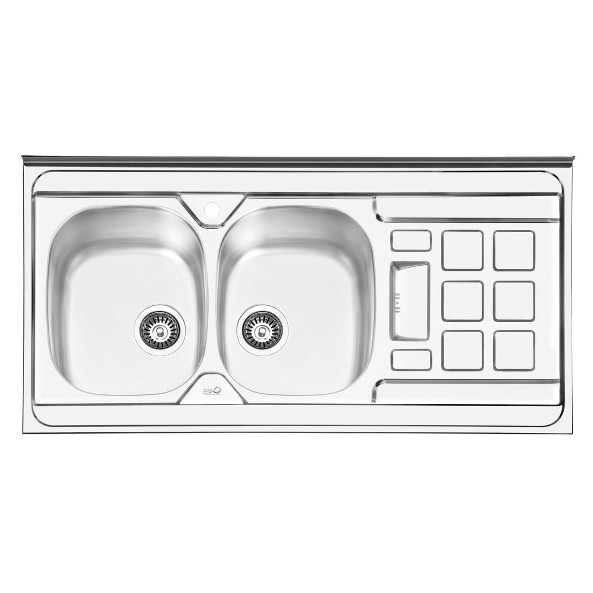  سینک ایلیا استیل فانتزی روکار مدل 1021