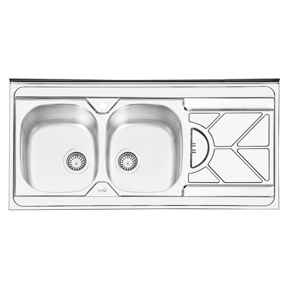  سینک ایلیا استیل فانتزی روکار مدل 1045