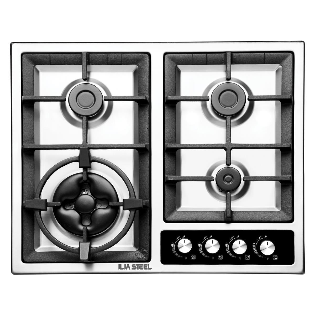  اجاق گاز استیل ایلیا استیل مدل S 402