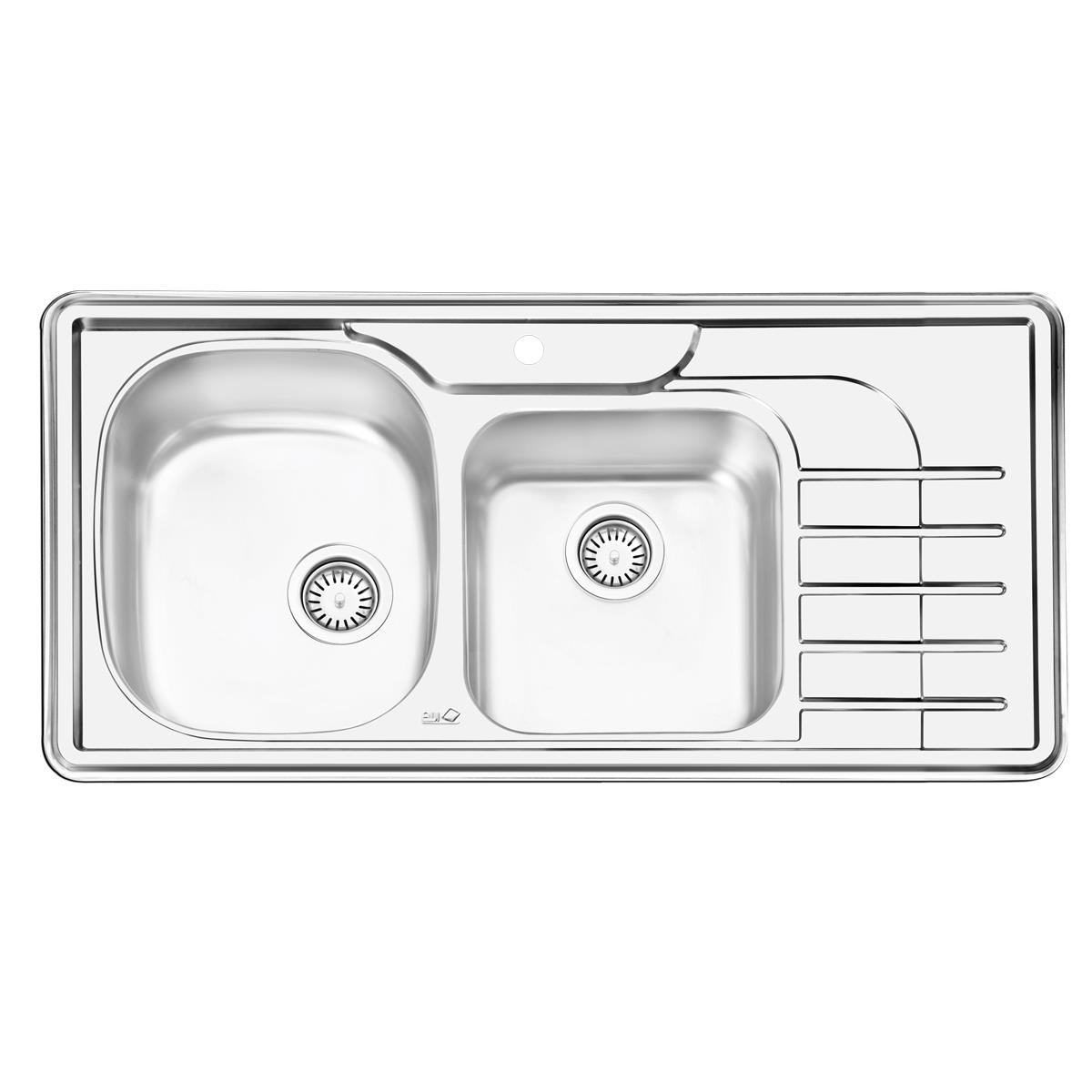 سینک ایلیا استیل فانتزی توکار مدل 2057