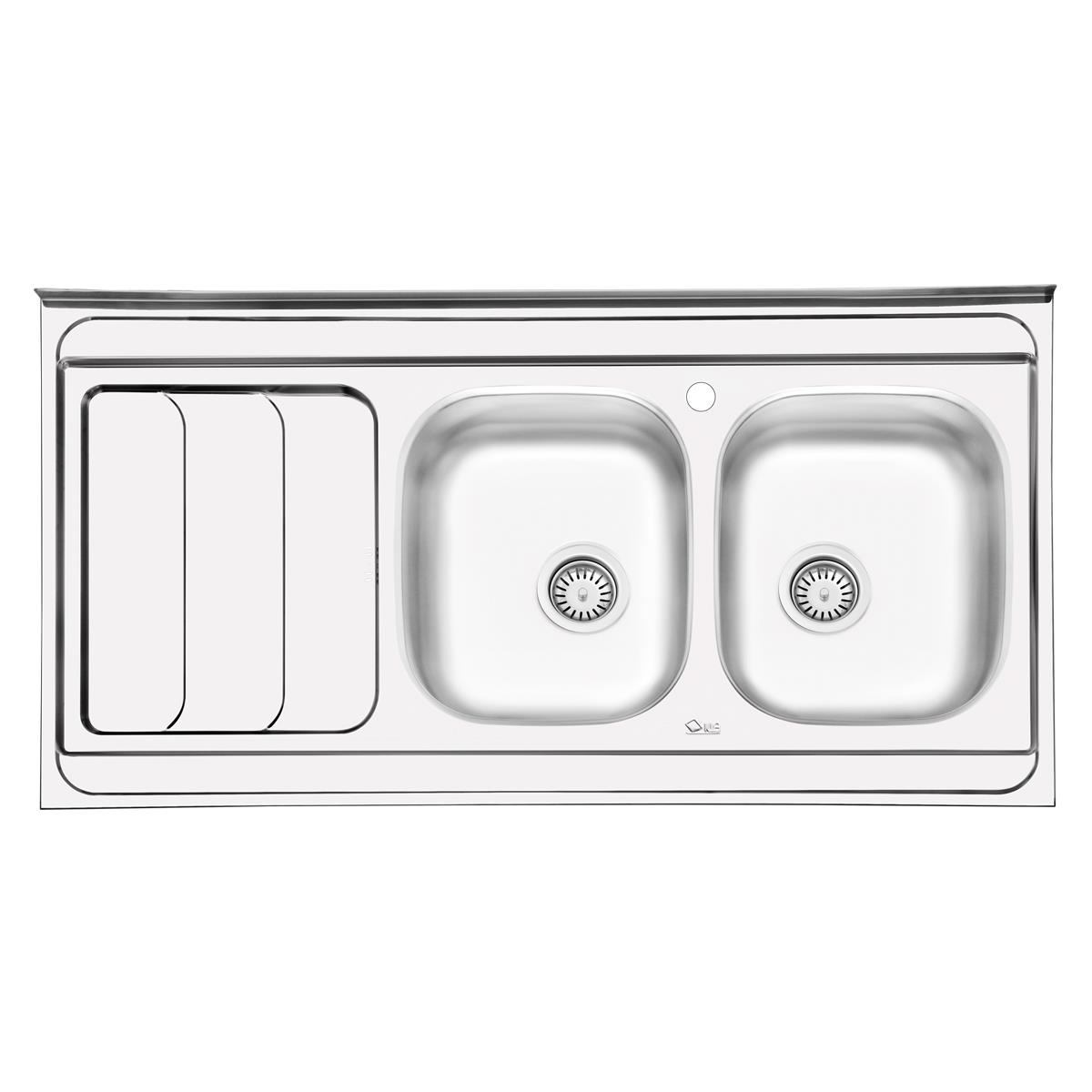  سینک ایلیا استیل نیمه فانتزی روکار مدل 3024