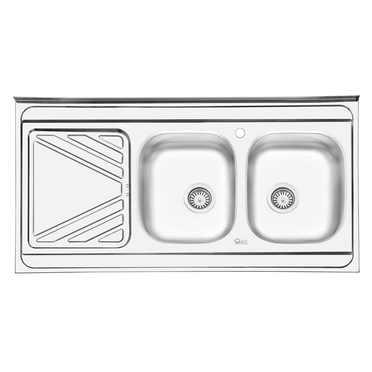  سینک ایلیا استیل نیمه فانتزی روکار مدل 3028