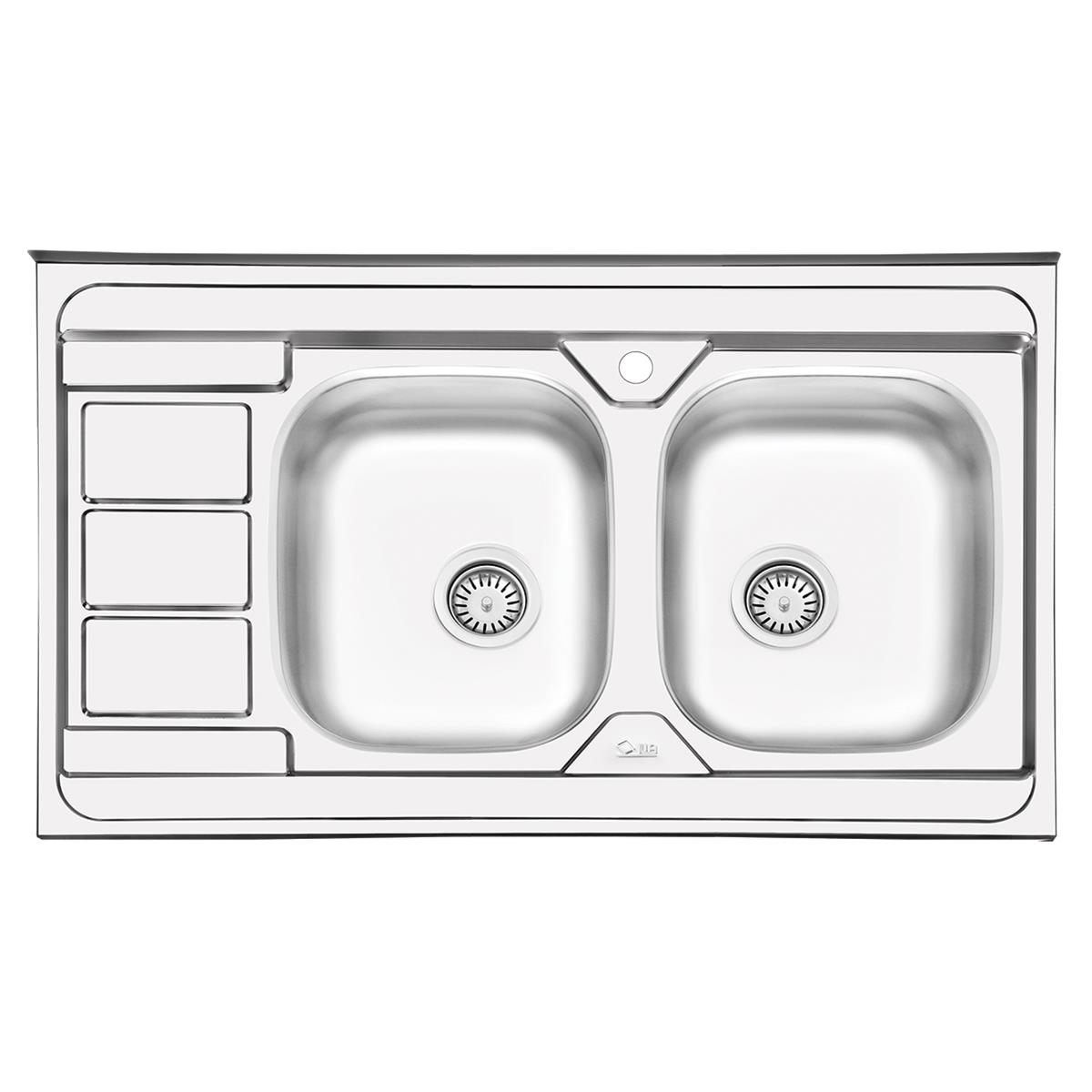  سینک ایلیا استیل نیمه فانتزی روکار مدل 3051