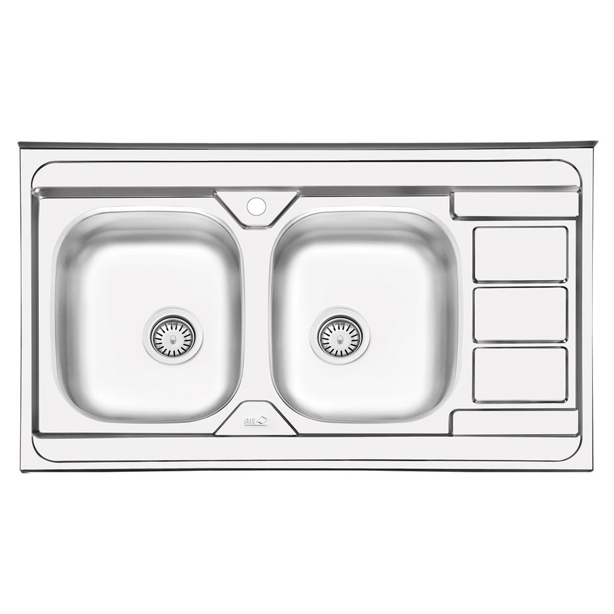  سینک ایلیا استیل نیمه فانتزی روکار مدل 3051