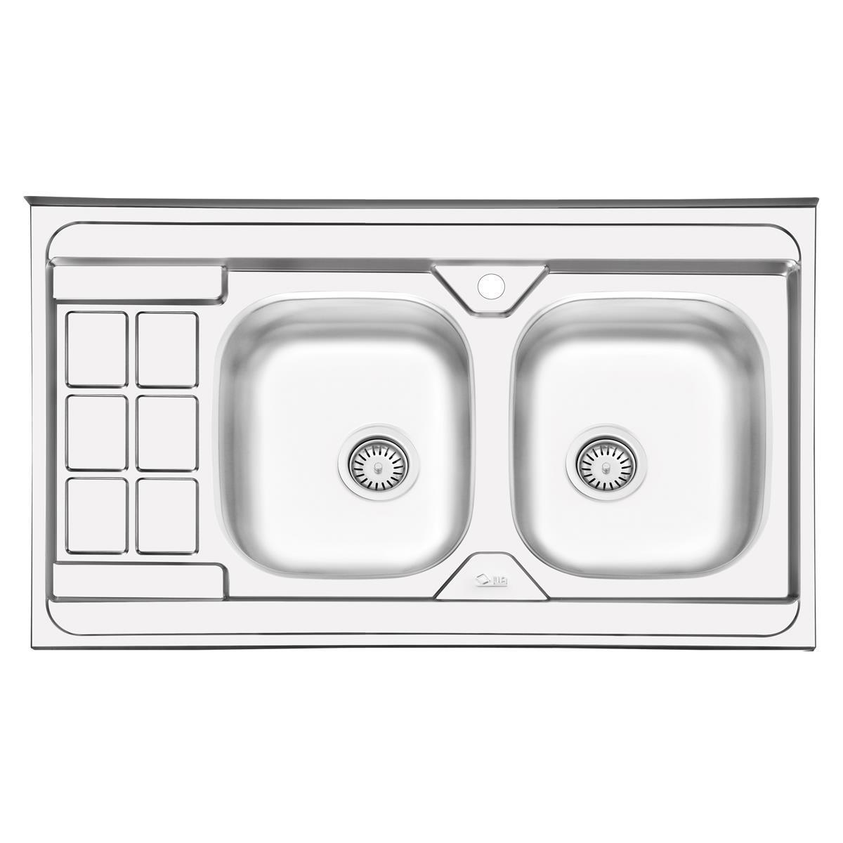  سینک ایلیا استیل نیمه فانتزی روکار مدل 3053