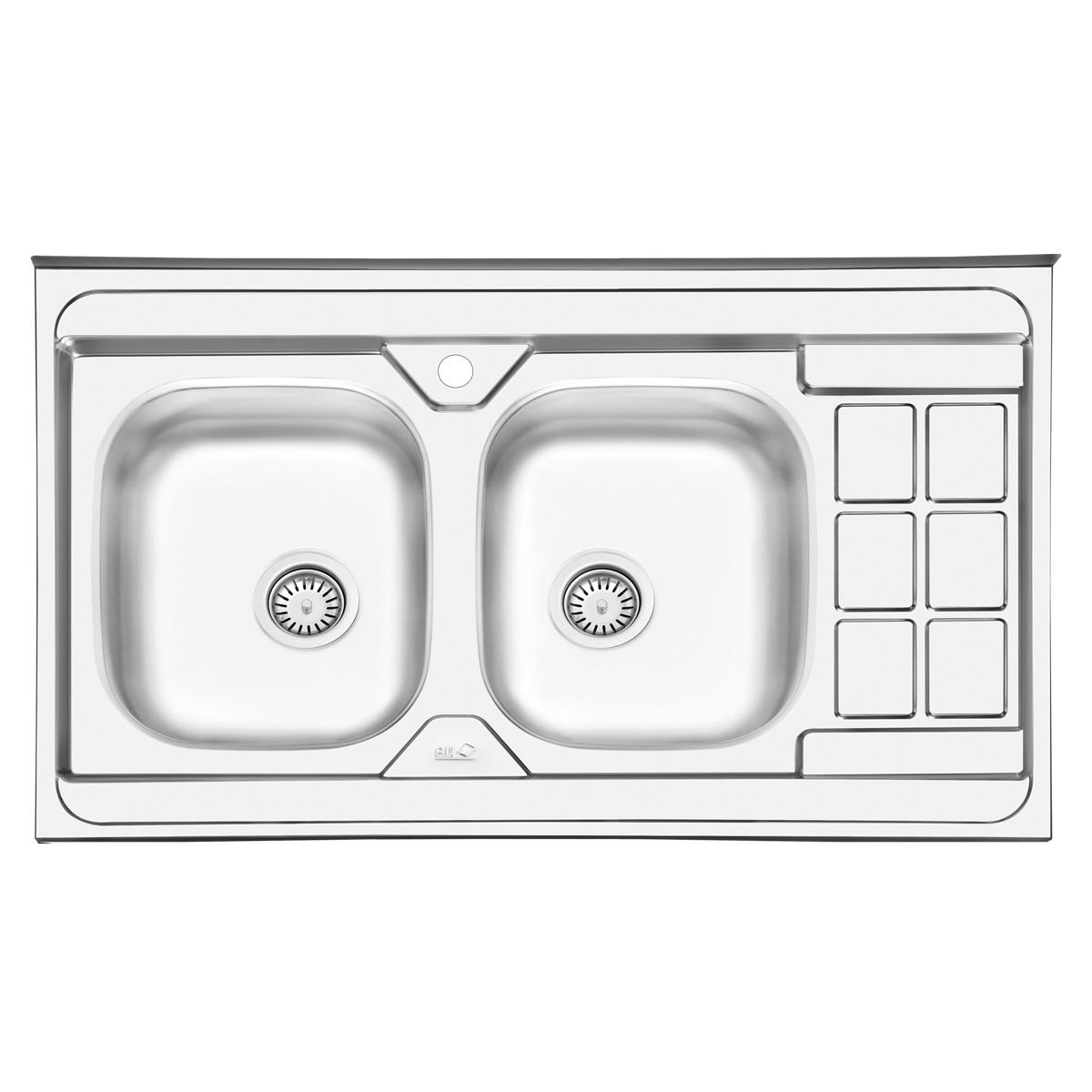 سینک ایلیا استیل نیمه فانتزی روکار مدل 3053