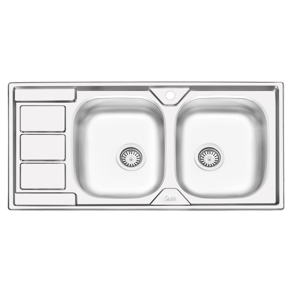  سینک ایلیا استیل نیمه فانتزی توکار مدل 4051