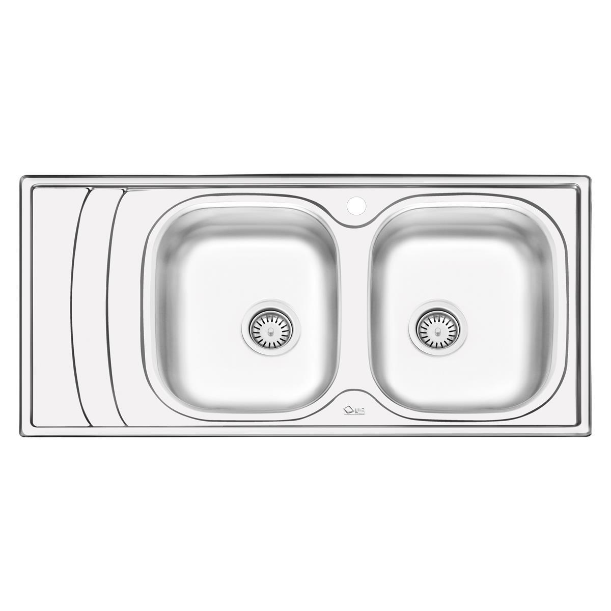  سینک ایلیا استیل نیمه فانتزی توکار مدل 4054