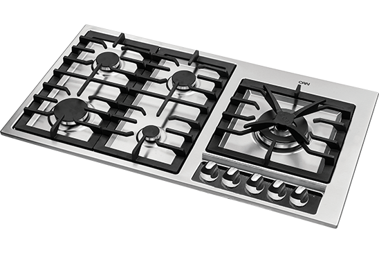  اجاق گاز کن استیل شیشه ای 513M