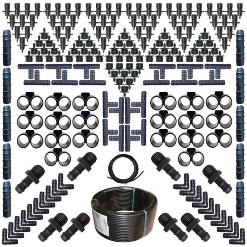  لوازم آبیاری قطره ای مدل Y-200 مجموعه 200 عددی