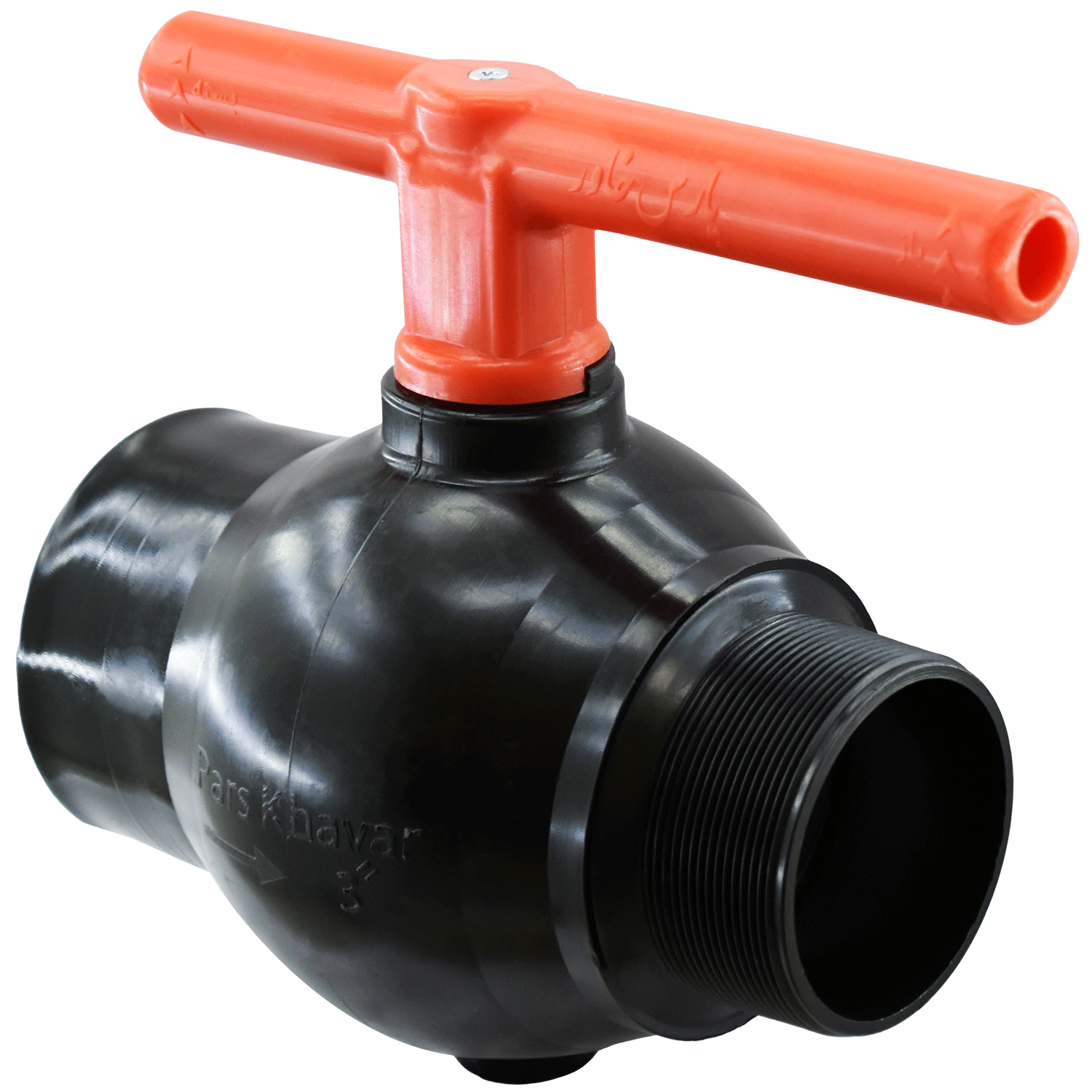  شیر بال ولو یکسر دنده یکسر رزوه پارس خاور