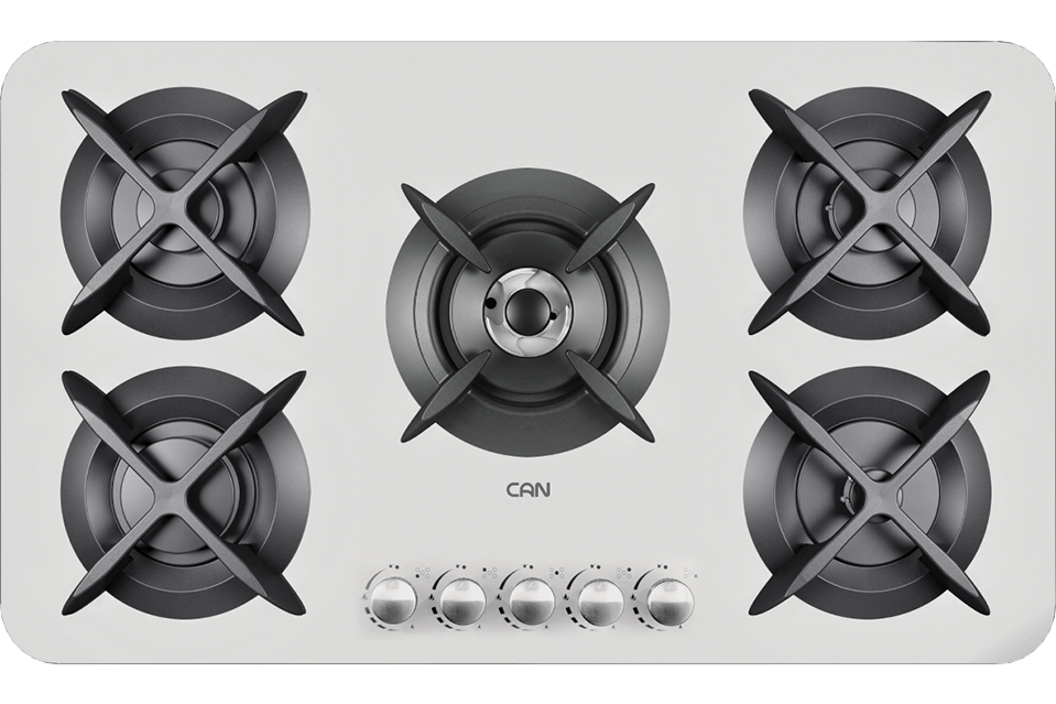  اجاق گاز کن شیشه ای مدل اپل Apple