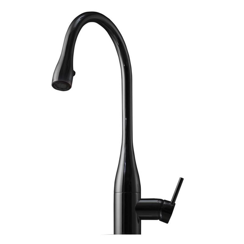 شیر ظرفشویی شاوری KWC مدل ایو EVE مشکی