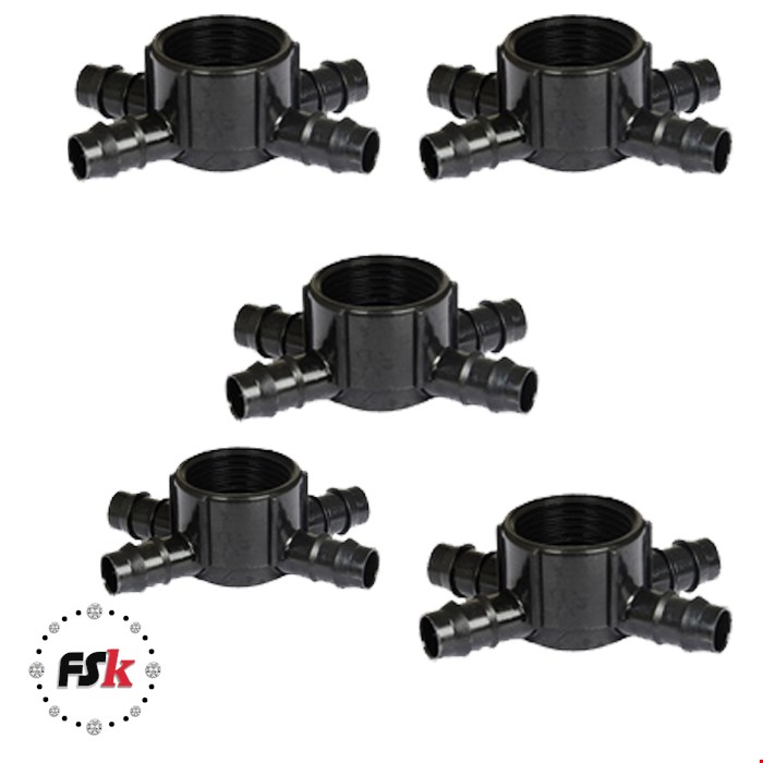 چندراهی آبیاری مدل 4R-5 بسته 5 عددی