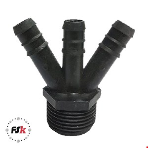 سه راهی آبیاری قطره ای کد 32