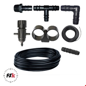 مجموعه 90 عددی لوازم آبیاری قطره ای مدل RR-8