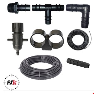 مجموعه 175 عددی لوازم آبیاری قطره ای مدل RR-8