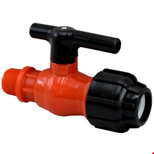 شیر بال ولو یکسر رابط یکسر دنده بیرون سایز 1/2*20