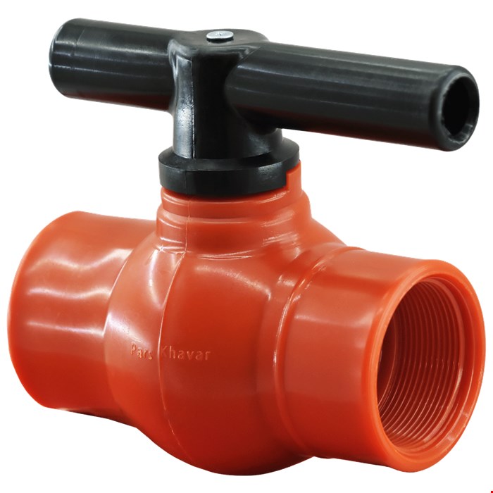 شیر بال ولو دو سر دنده پارس خاور سایز 11/4 اینچ