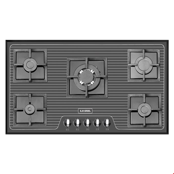 اجاق گاز شیشه ای ایلیا استیل مدل G 515