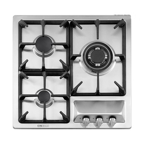 اجاق گاز صفحه ای استیل البرز مدل S 3501