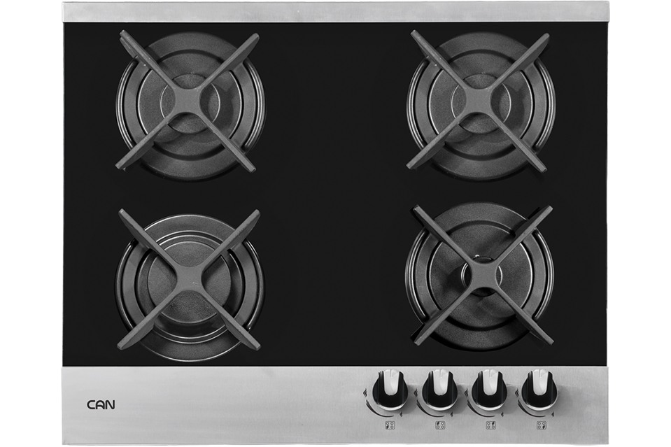 اجاق گاز کن استیل شیشه ای 419M