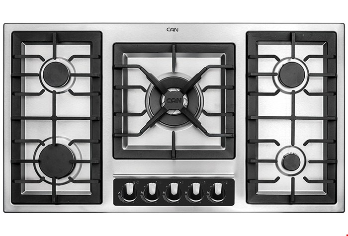 اجاق گاز کن استیل شیشه ای 518M