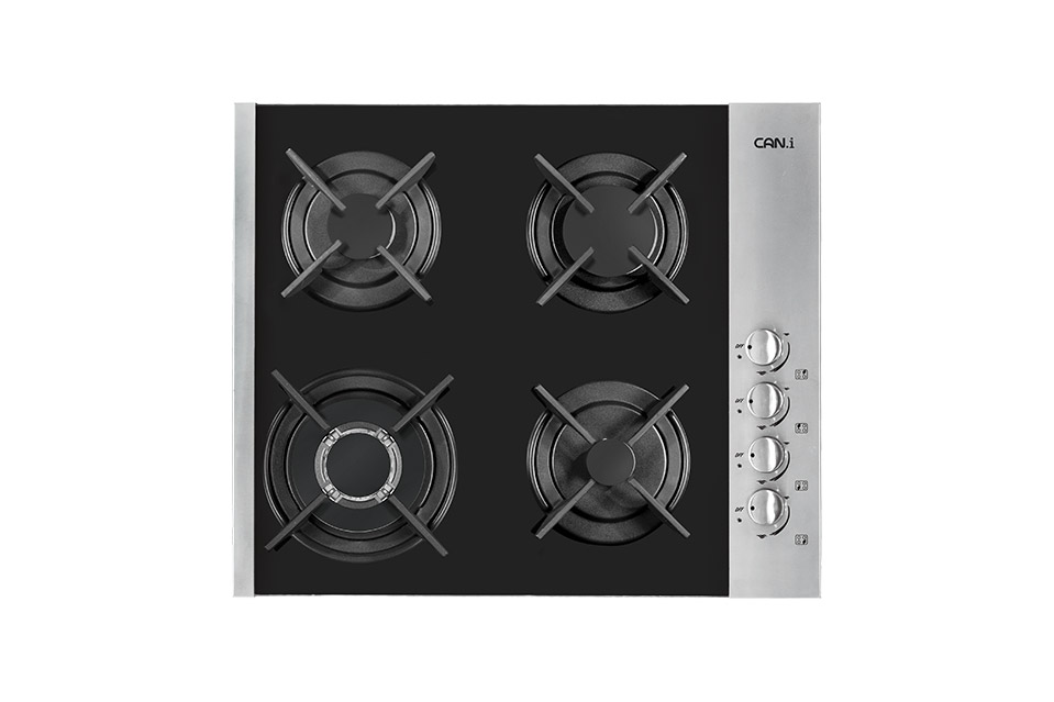 اجاق گاز کن استیل شیشه ای IG - 6402M