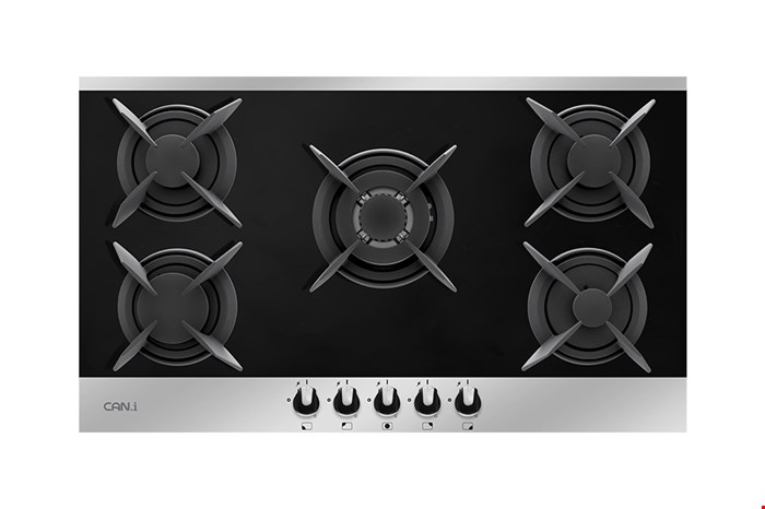 اجاق گاز کن استیل شیشه ای IG8518M