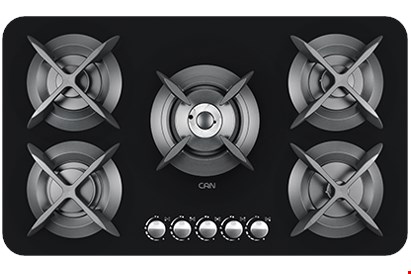 اجاق گاز کن شیشه ای مدل اپل Apple