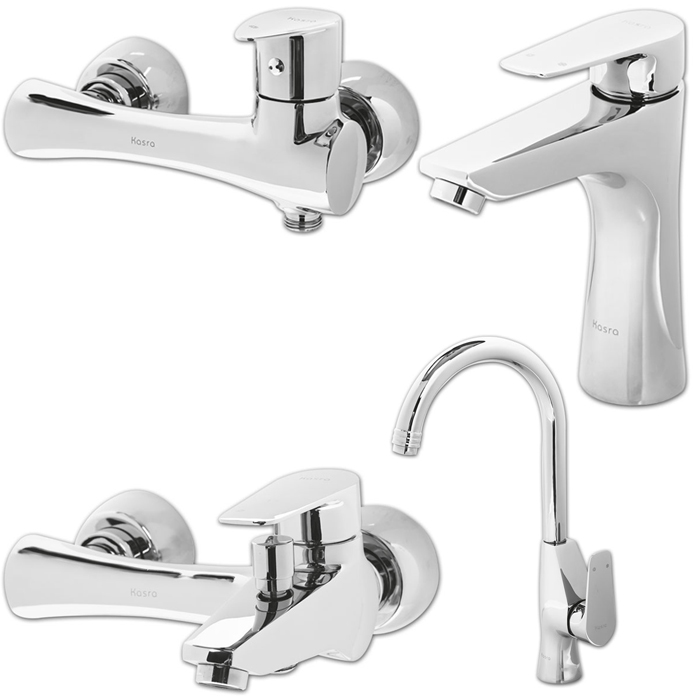 ست شیرآلات کسری مدل الیزابت