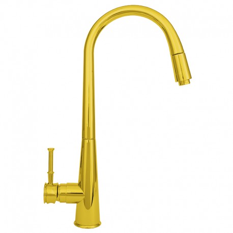 شیر ظرفشویی بیمکث شاوری کد F 001 طلایی