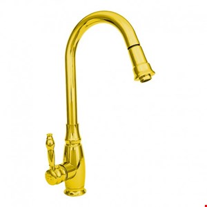 شیر ظرفشویی بیمکث شاوری کد F 002 طلایی