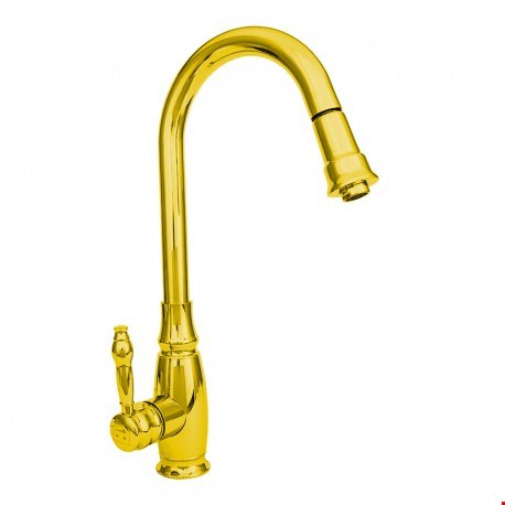 شیر ظرفشویی بیمکث شاوری کد F 002 طلایی