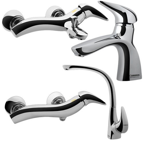 ست شیرآلات درخشان مدل بیوتی