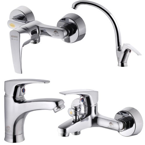 ست شیرآلات درخشان مدل لایت