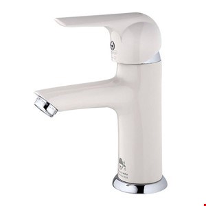 شیر روشویی درخشان مدل کاج وایت
