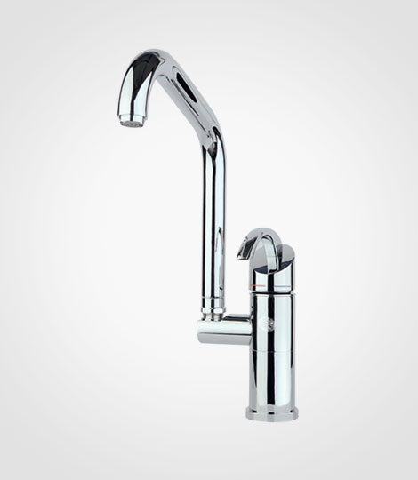 شیر ظرفشویی ثابت راسان مدل تیتانیوم