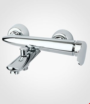 شیر حمام کروم راسان مدل رابیت