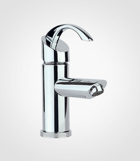 شیر روشویی ثابت راسان مدل تیتانیوم