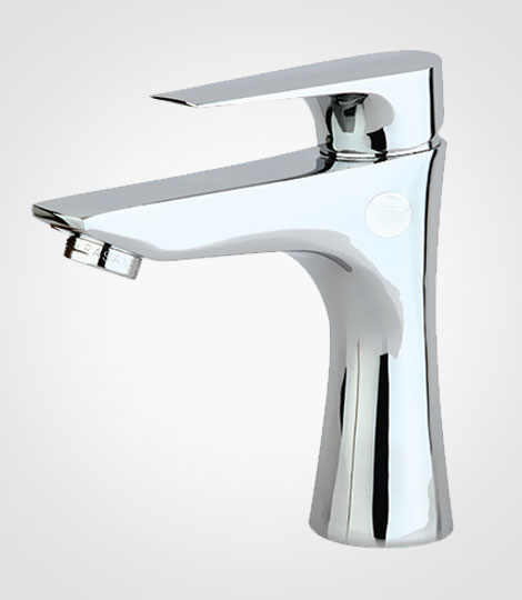 شیر روشویی ثابت کروم راسان مدل آتیس 