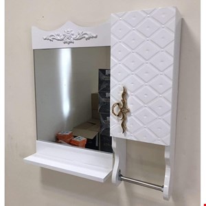 آینه و باکس کلاسیک طرح لوزی 60