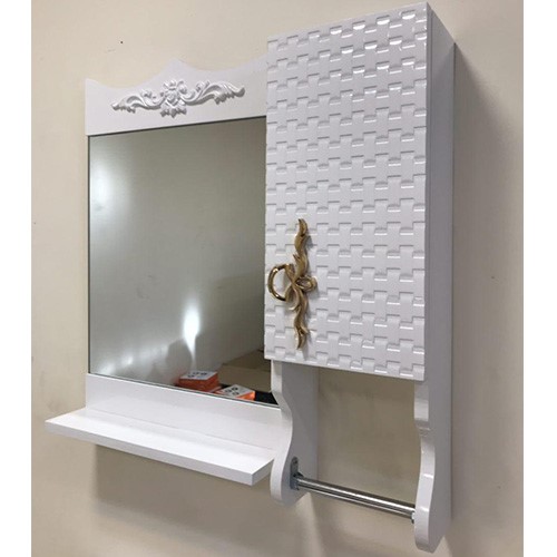 آینه و باکس کلاسیک طرح حصیری 60