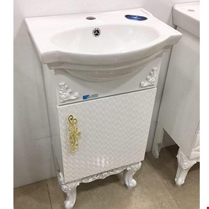 روشویی کابینتی کلاسیک با سنگ بیوتی مینا 45