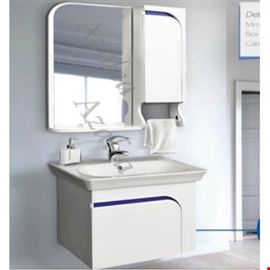 روشویی کابینتی فول ست آزالیا مدل S-CURVE 007