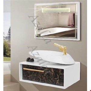 روشویی کابینتی فول ست آزالیا مدل S-SMART 70