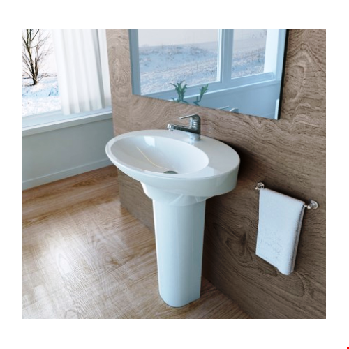 روشویی پایه دار گلسار مدل الیت درجه 2