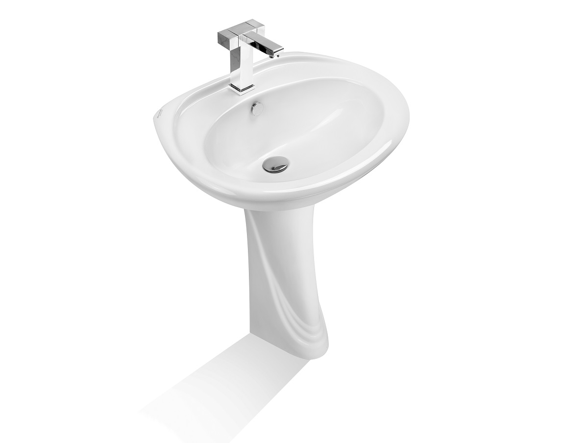 روشویی پایه دار مروارید مدل مرجان درجه 3